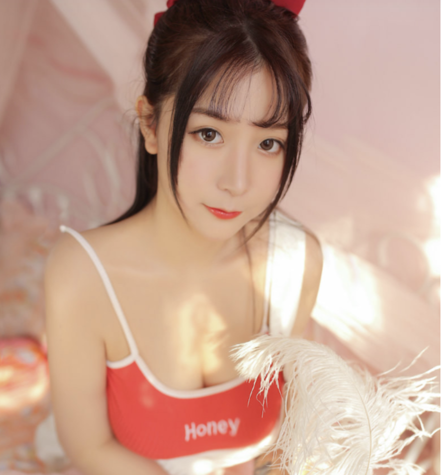 图片[2]-猫九酱 honey红背心美少女-喵图坊