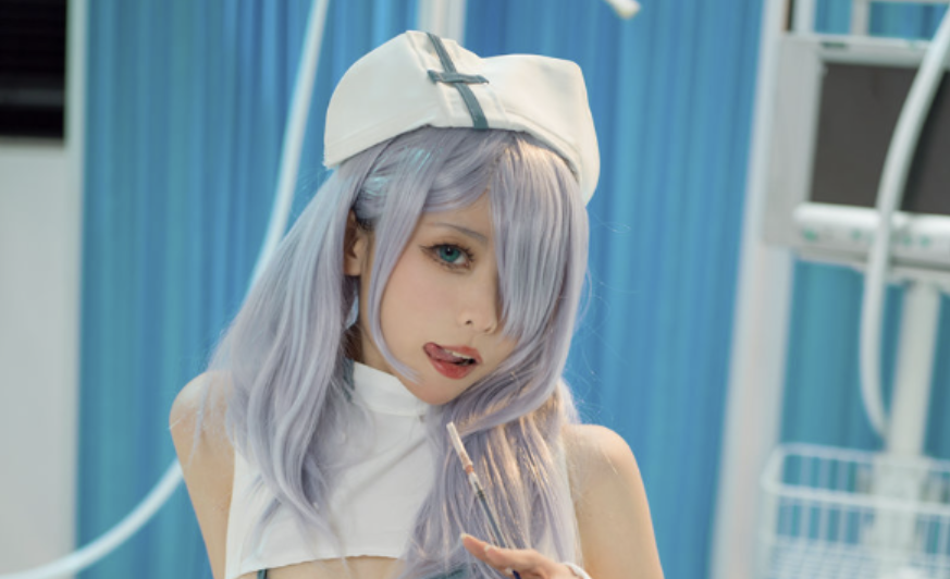 图片[1]-樱岛嗷一嘤嘤铃兰Cosplay-喵图坊