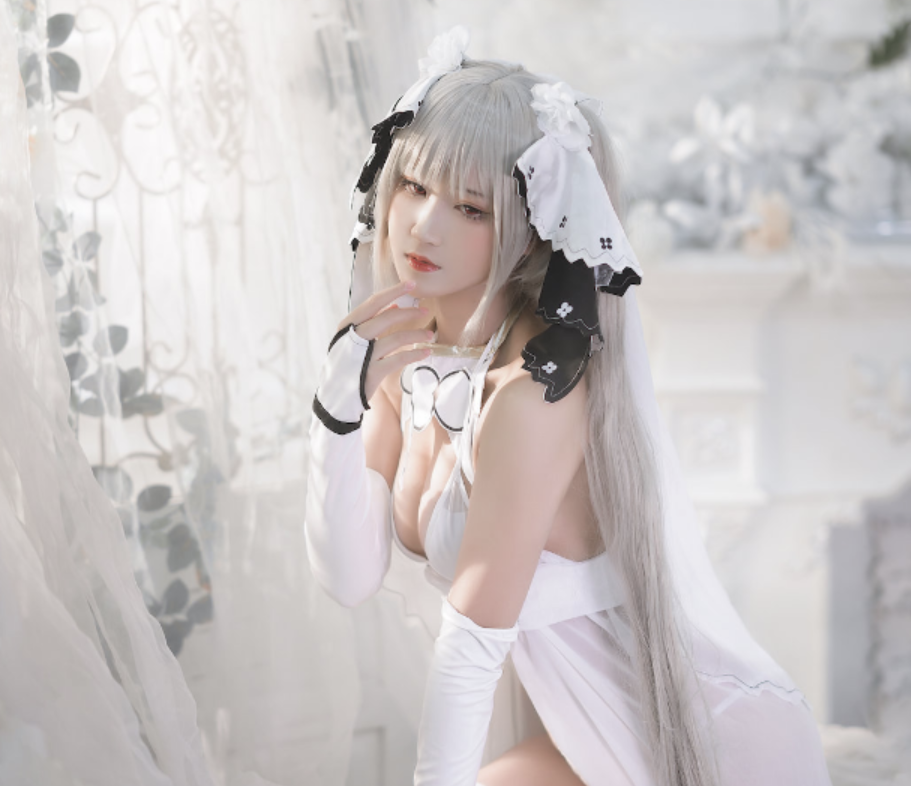 图片[2]-三度_69 cosplay精选图集可畏白纱-喵图坊