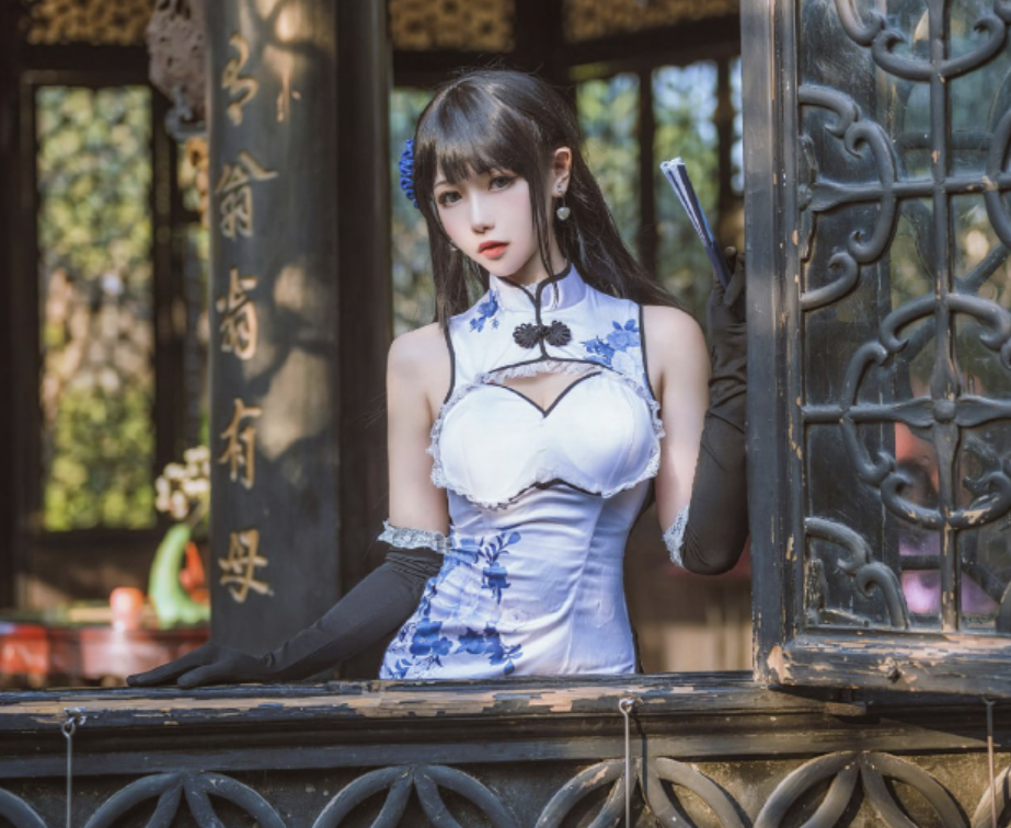 图片[1]-Momoko葵葵艳娘幻梦谭、灵筱雨和黑雪姬cos-喵图坊