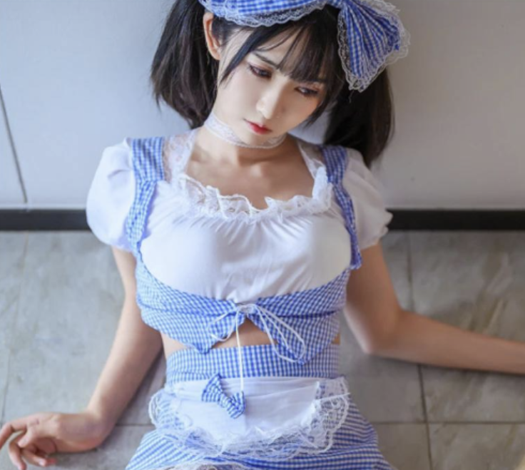 图片[2]-萌妹鳗鱼霏儿 cosplay小女仆装美图-喵图坊