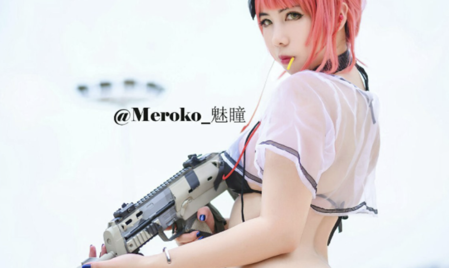 图片[1]-Meroko_魅瞳少女前线MP7和霞之丘诗羽漫展-喵图坊