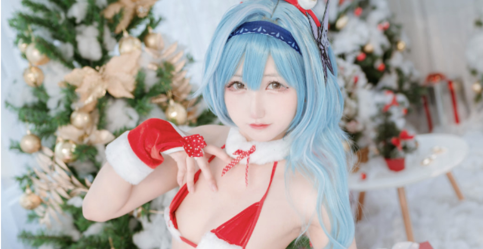 图片[1]-Kuukow神里凌华Cosplay，仙气盎然勾魂引醉-喵图坊